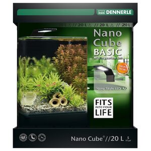 Аквариум Dennerle NanoCube Basic 20 Style LED M, 20 л