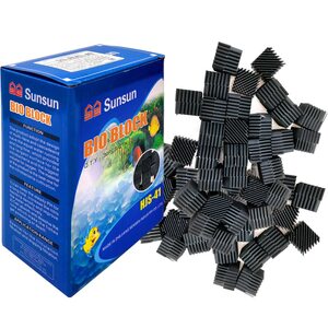 Биокубы пластиковые Sunsun 30 шт. (30x30 мм.)