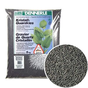 Грунт Dennerle Kristall-Quarz Черный (10 кг. 1-2 мм.)