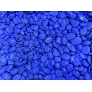 Грунт Премиум крашенный голубой 20-30 мм, 1 кг