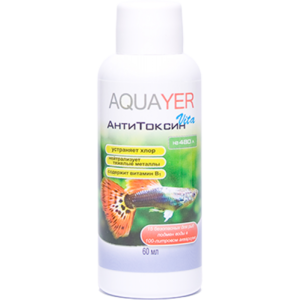 Кондиционер для воды Aquayer АнтиТоксин Vita 60 мл